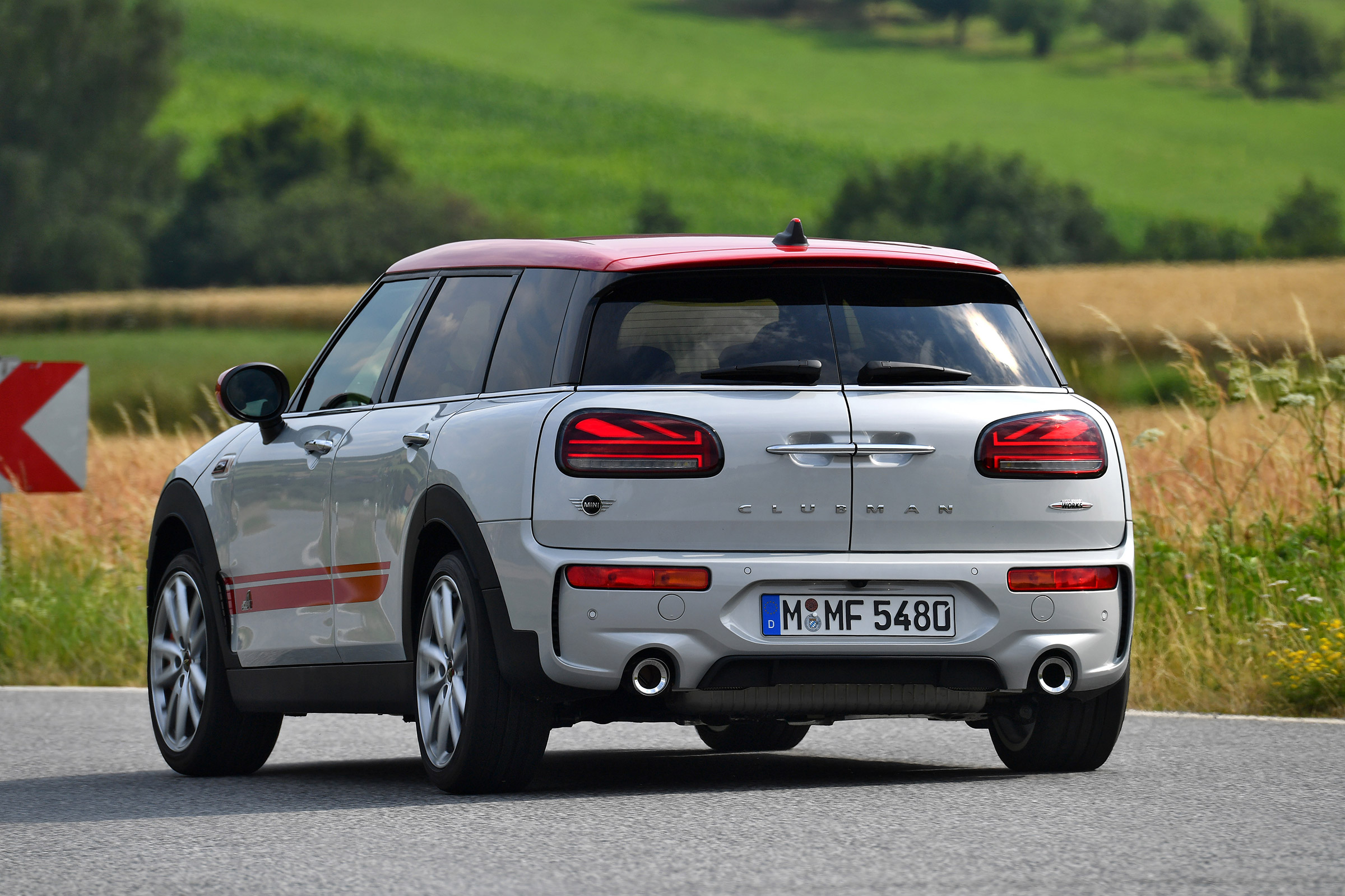 MINI Clubman JCW - rear cornering
