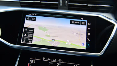 Audi S6 Avant - sat-nav