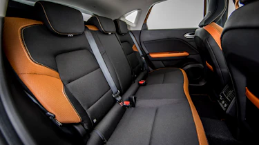 Renault Captur - rear seats