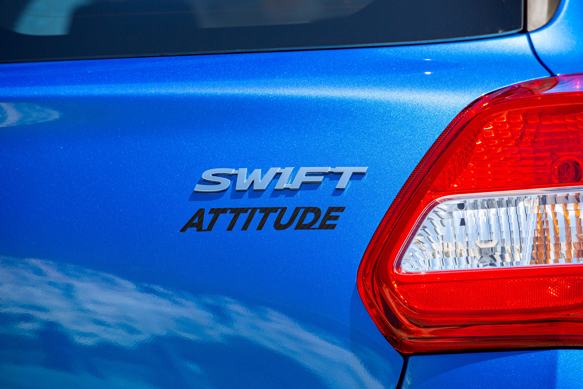 Suzuki Swift Attitude - Attitude badge