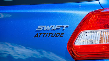 Suzuki Swift Attitude - Attitude badge