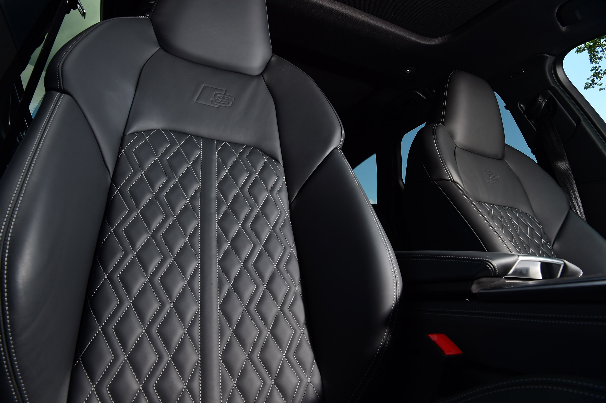 Audi S6 Avant - seat detail