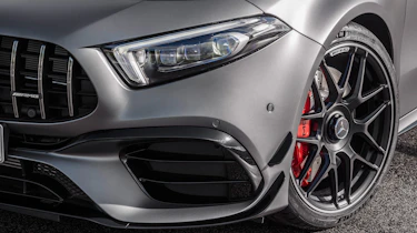 Mercedes-AMG A45 2019 front detail