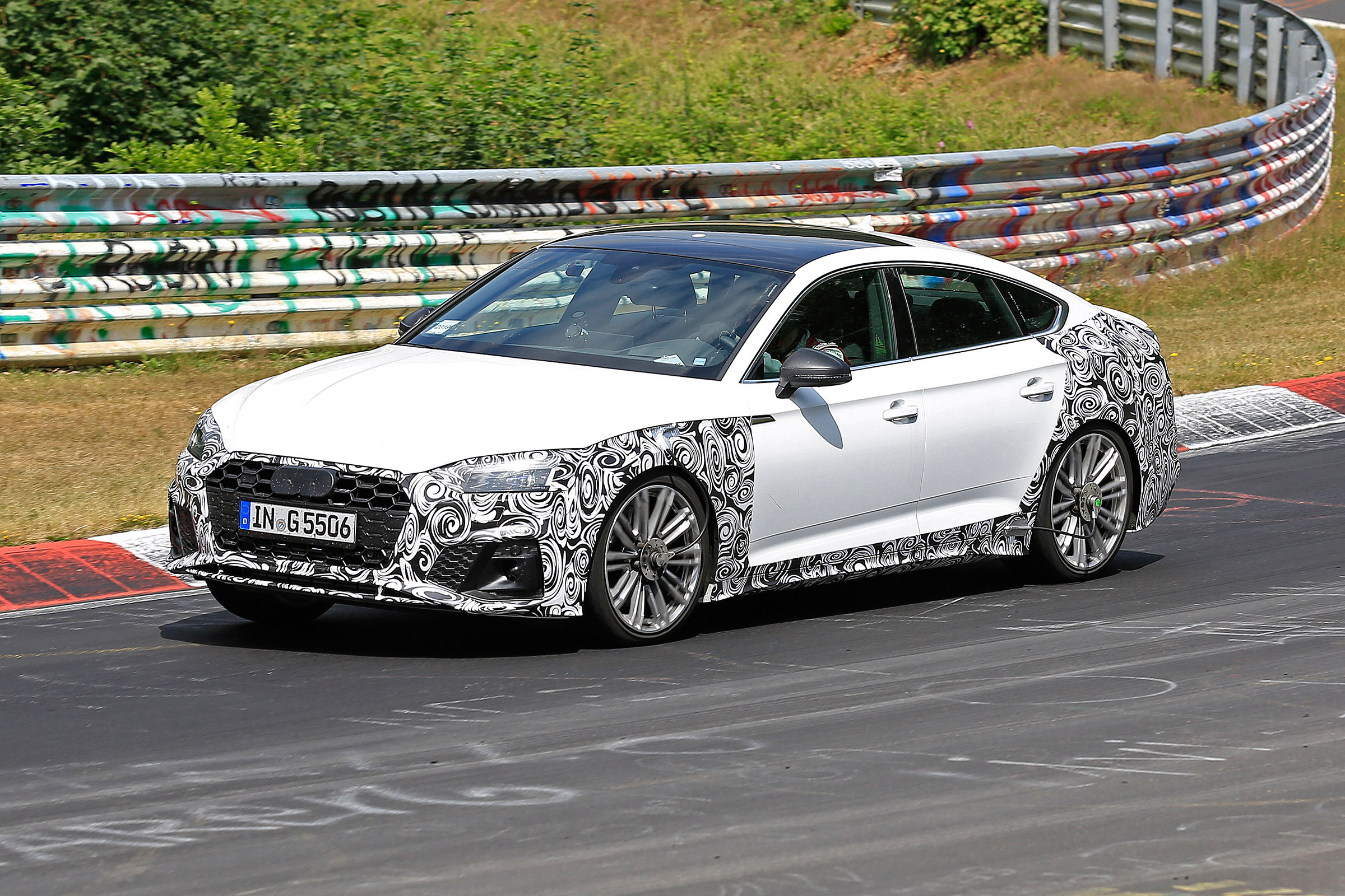 Audi S5 Sportback - spyshot 2