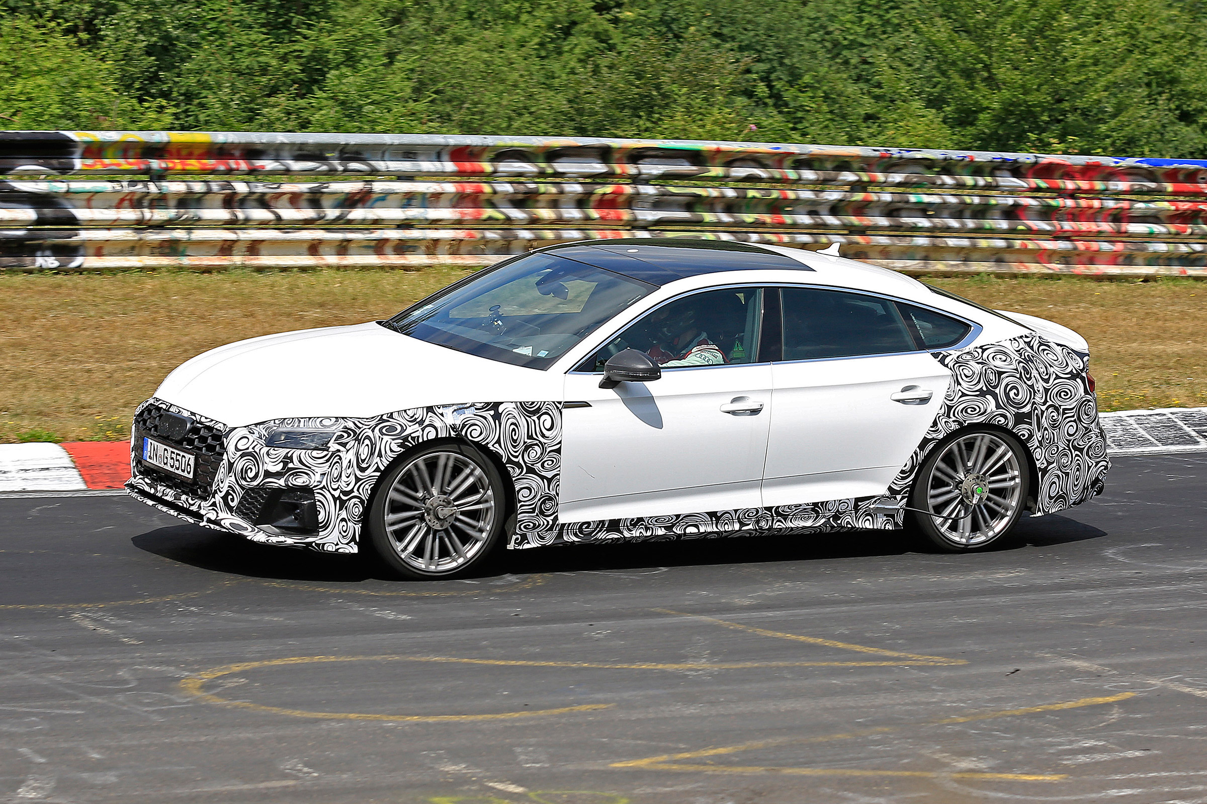 Audi S5 Sportback - spyshot 3