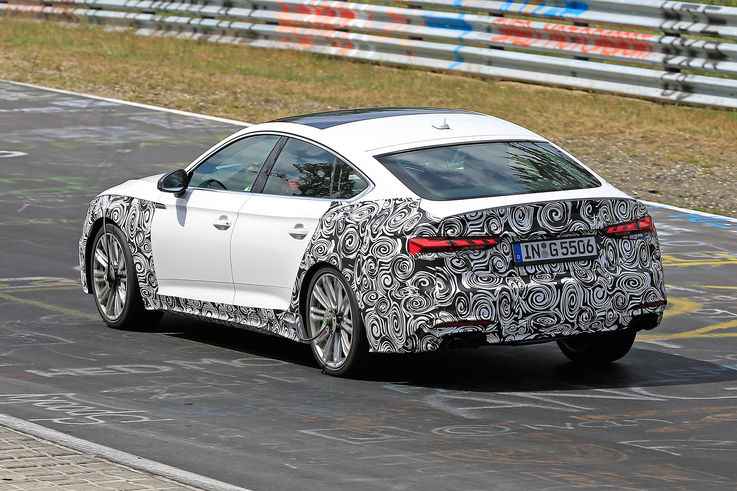 Audi S5 Sportback - spyshot 6