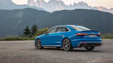 2019 Audi S4 saloon rear static