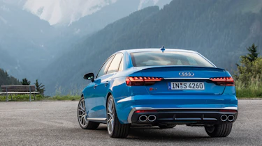 2019 Audi S4 saloon boot view