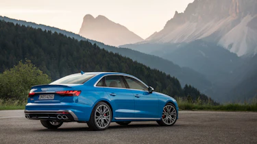 2019 Audi S4 saloon rear