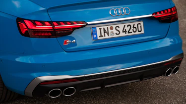2019 Audi S4 saloon rear lights