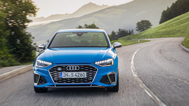 2019 Audi S4 saloon driving
