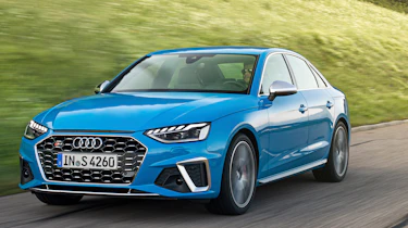2019 Audi S4 saloon front tracking