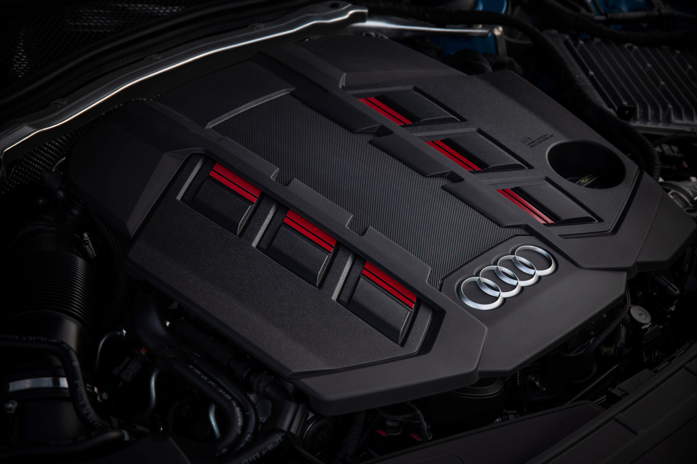 2019 Audi S4 saloon engine