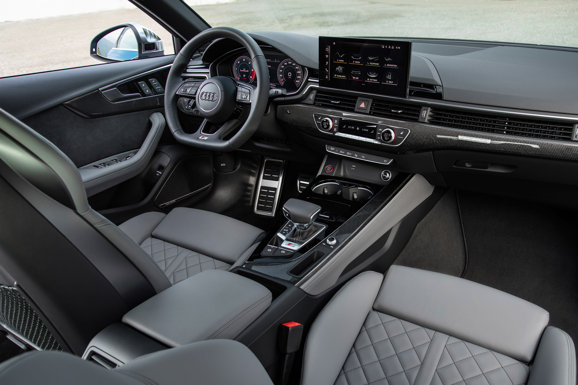 2019 Audi S4 saloon interior