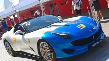 Ferrari SP3JC - front 3/4 static Goodwood 2019