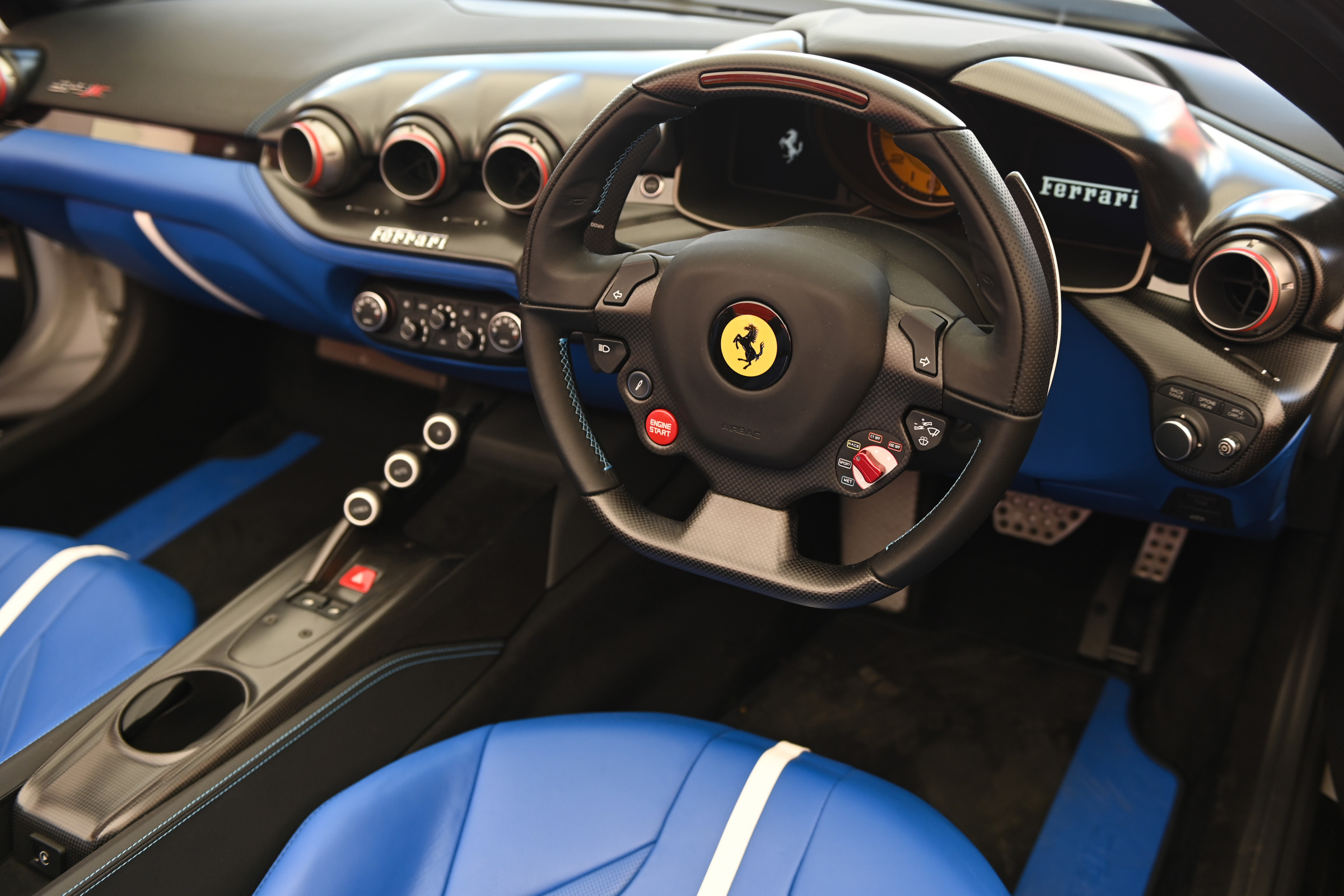 Ferrari SP3JC - interior Goodwood 2019