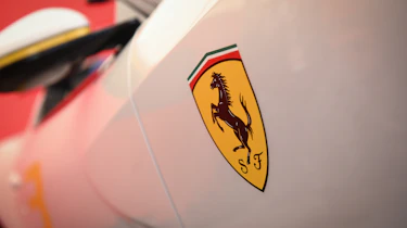 Ferrari SP3JC - badge Goodwood 2019