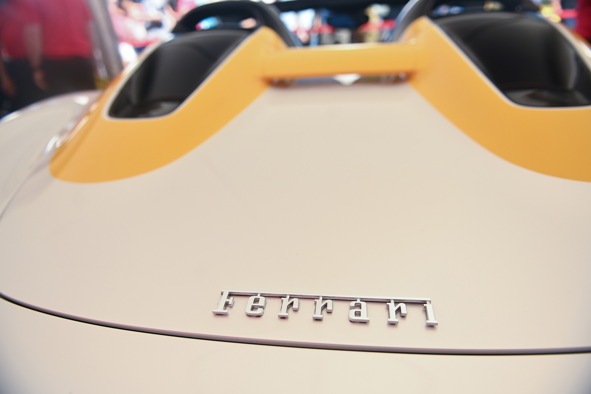 Ferrari SP3JC - badge Goodwood 2019