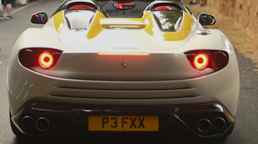 Ferrari SP3JC - rear static Goodwood 2019