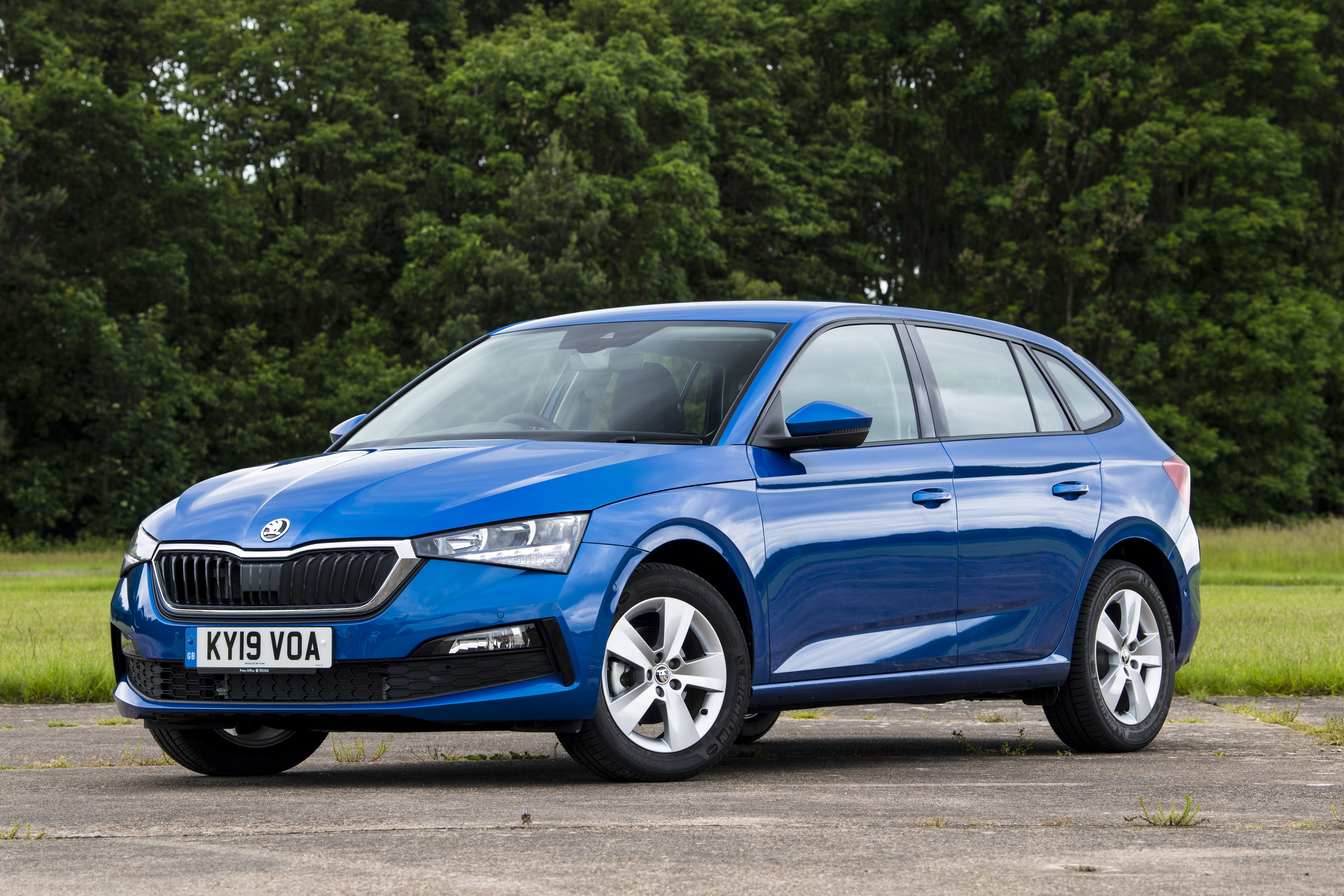 Skoda Scala front static