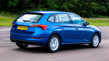 Skoda Scala rear tracking