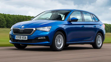 Skoda Scala front tracking