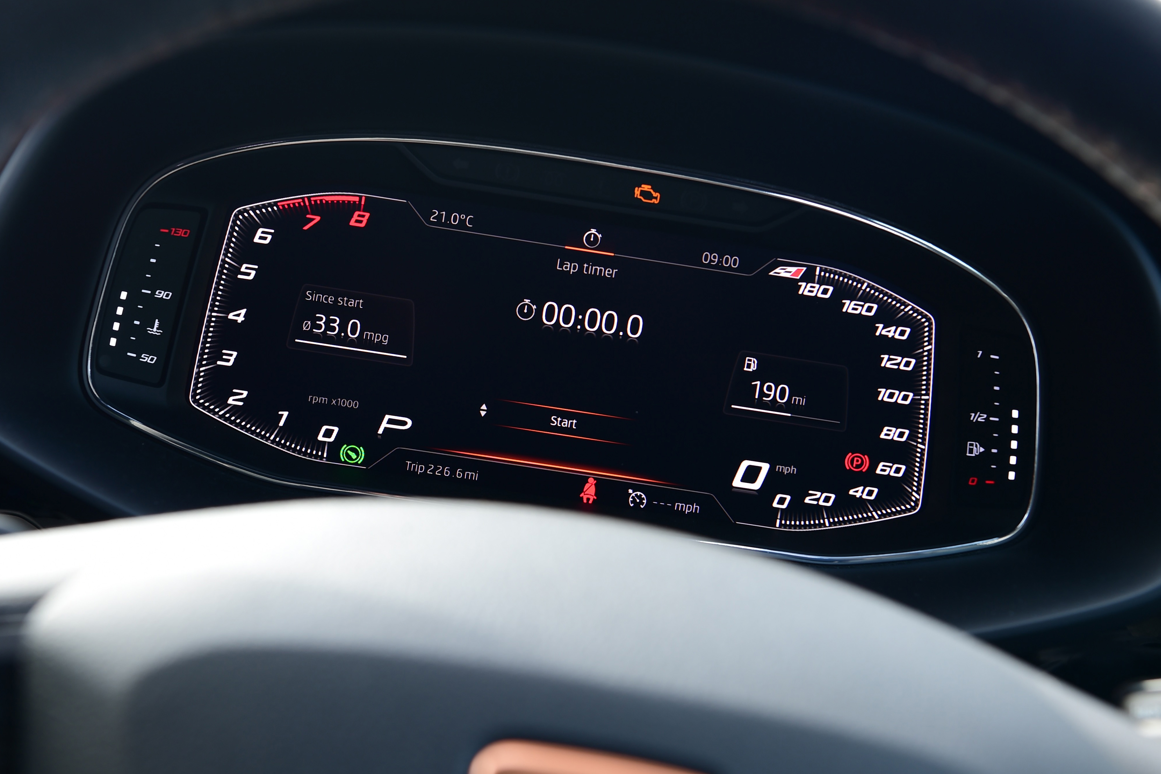SEAT Leon Cupra R ST ABT - dials