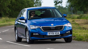 Skoda Scala front cornering