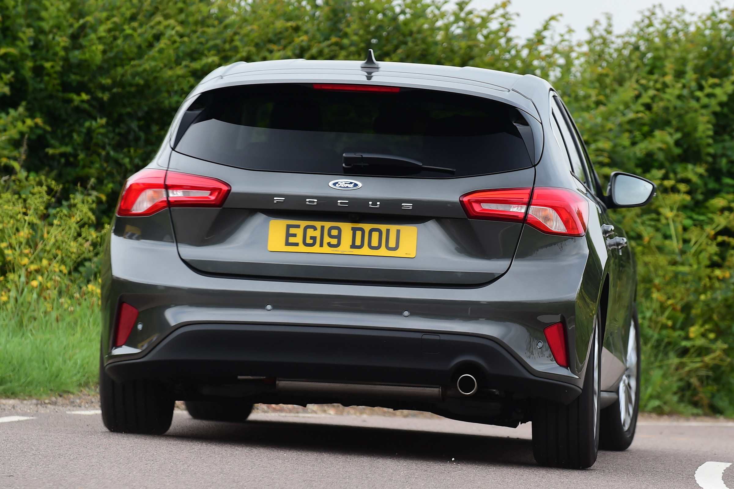 Long term review: Ford Focus Titanium X - rear cornering 