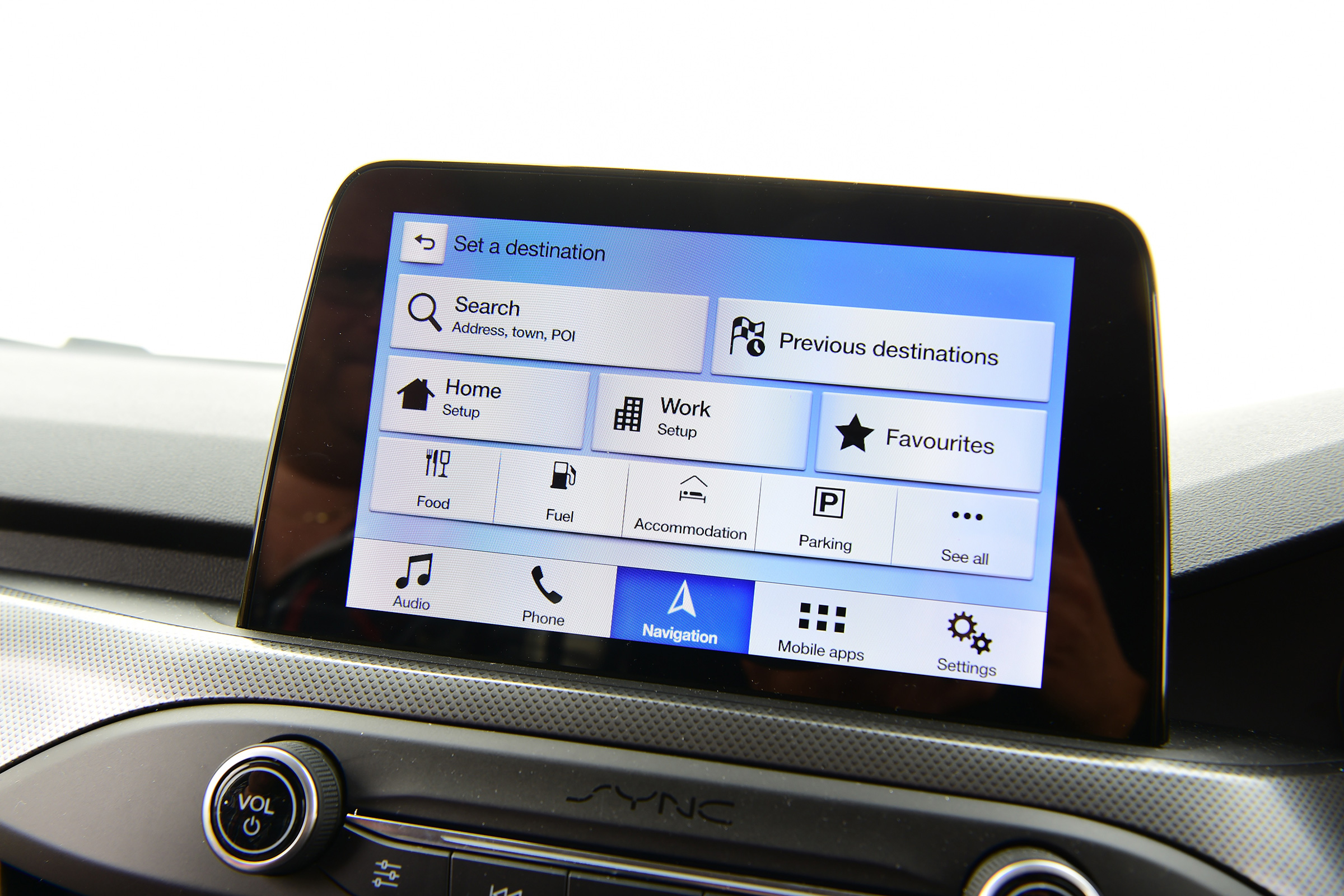 Long term review: Ford Focus Titanium X - navigation