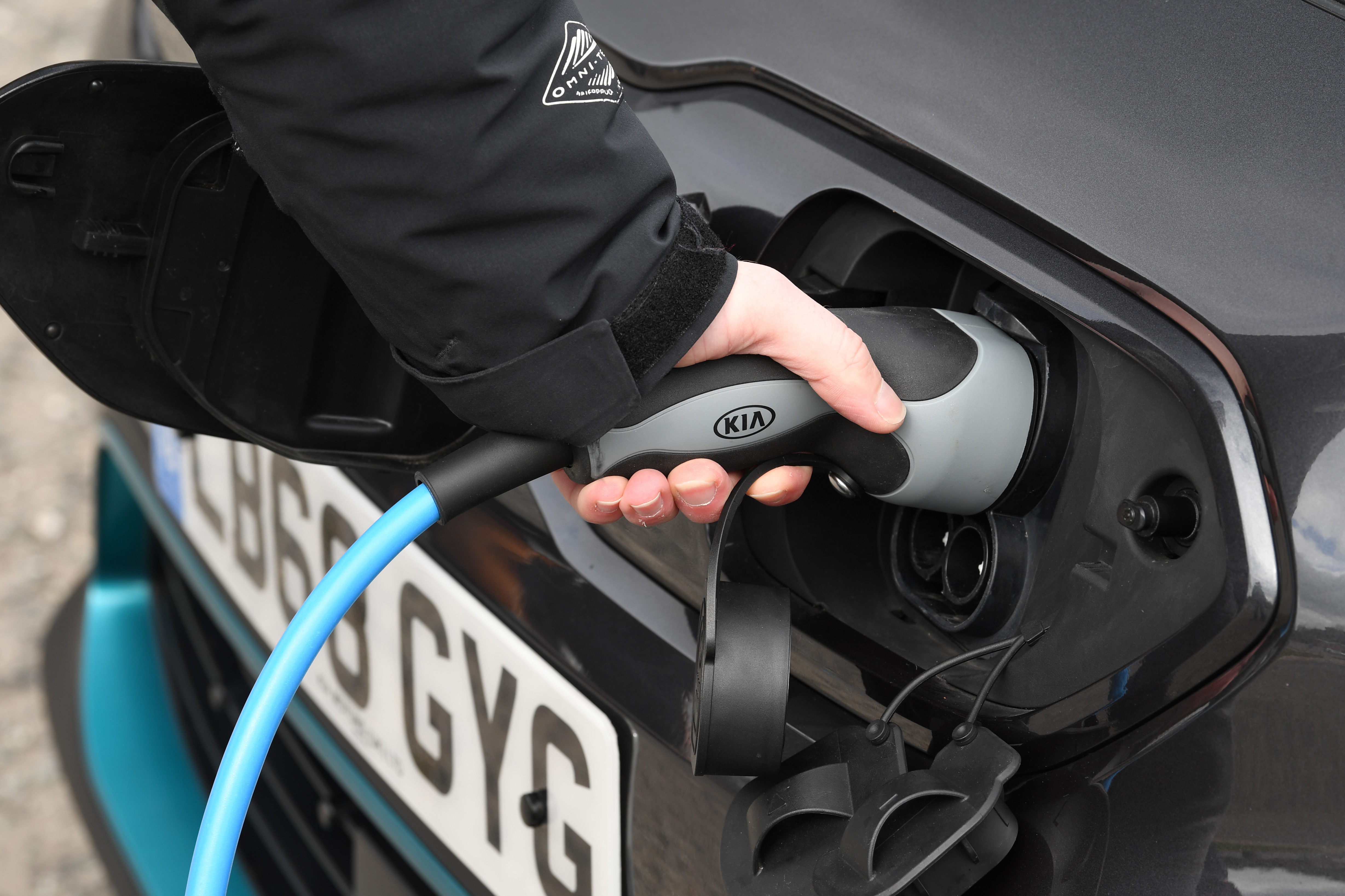 Kia e-Niro charge