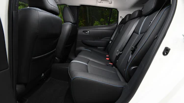 Nissan Leaf rear seats