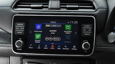 Nissan Leaf screen