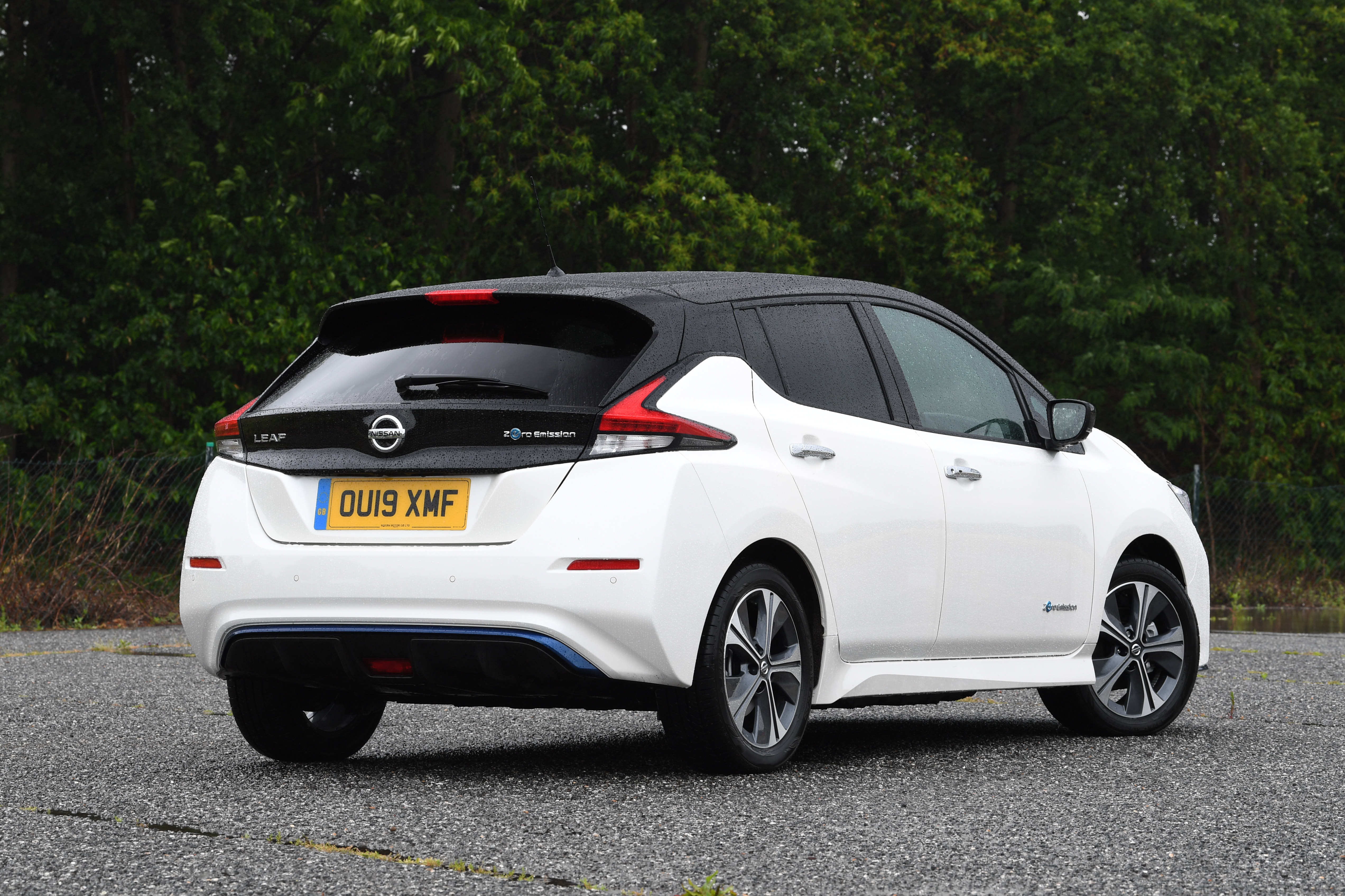 Nissan Leaf rear static