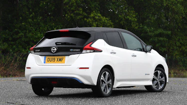 Nissan Leaf rear static