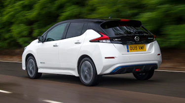 Nissan Leaf rear tracking
