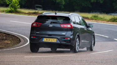 Kia e-Niro rear cornering