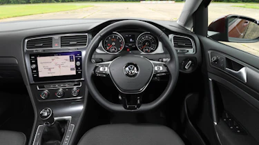 VW Golf interior