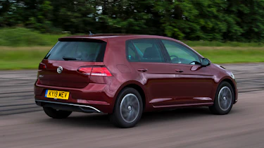 VW Golf rear tracking