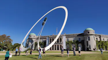 Goodwood 2019 sculpture Aston Martin
