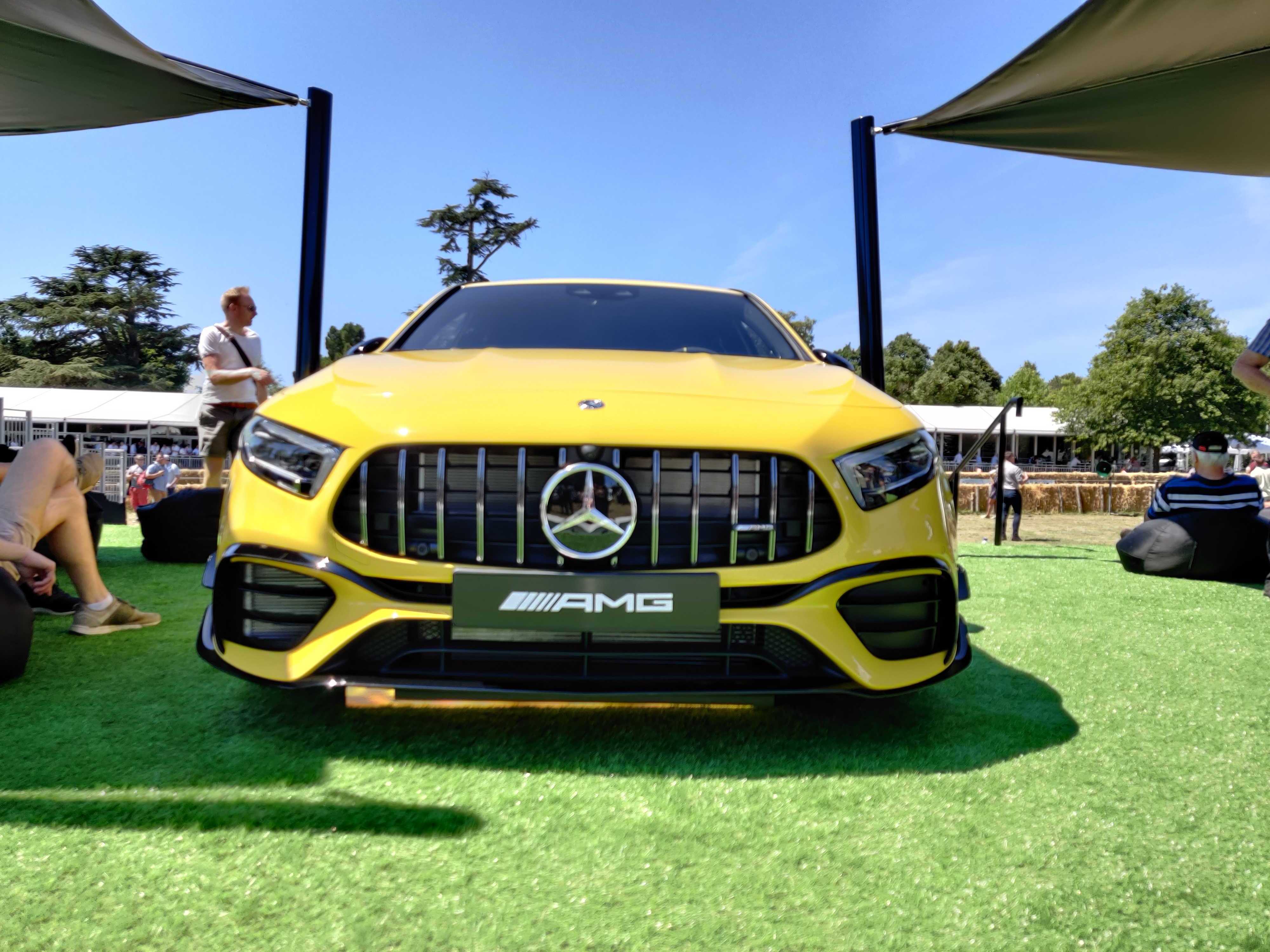 Mercedes-AMG A45 Goodwood FoS 2019 head on