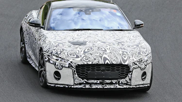 Jaguar F-Type - spied - front cornering