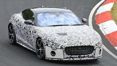 Jaguar F-Type - spied - front cornering