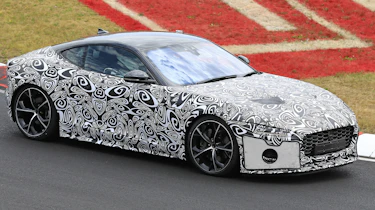 Jaguar F-Type - spied - front cornering