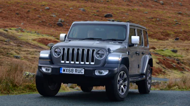 Jeep Wrangler front three-quarter