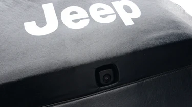 Jeep Wrangler tyre cover and reversing camera