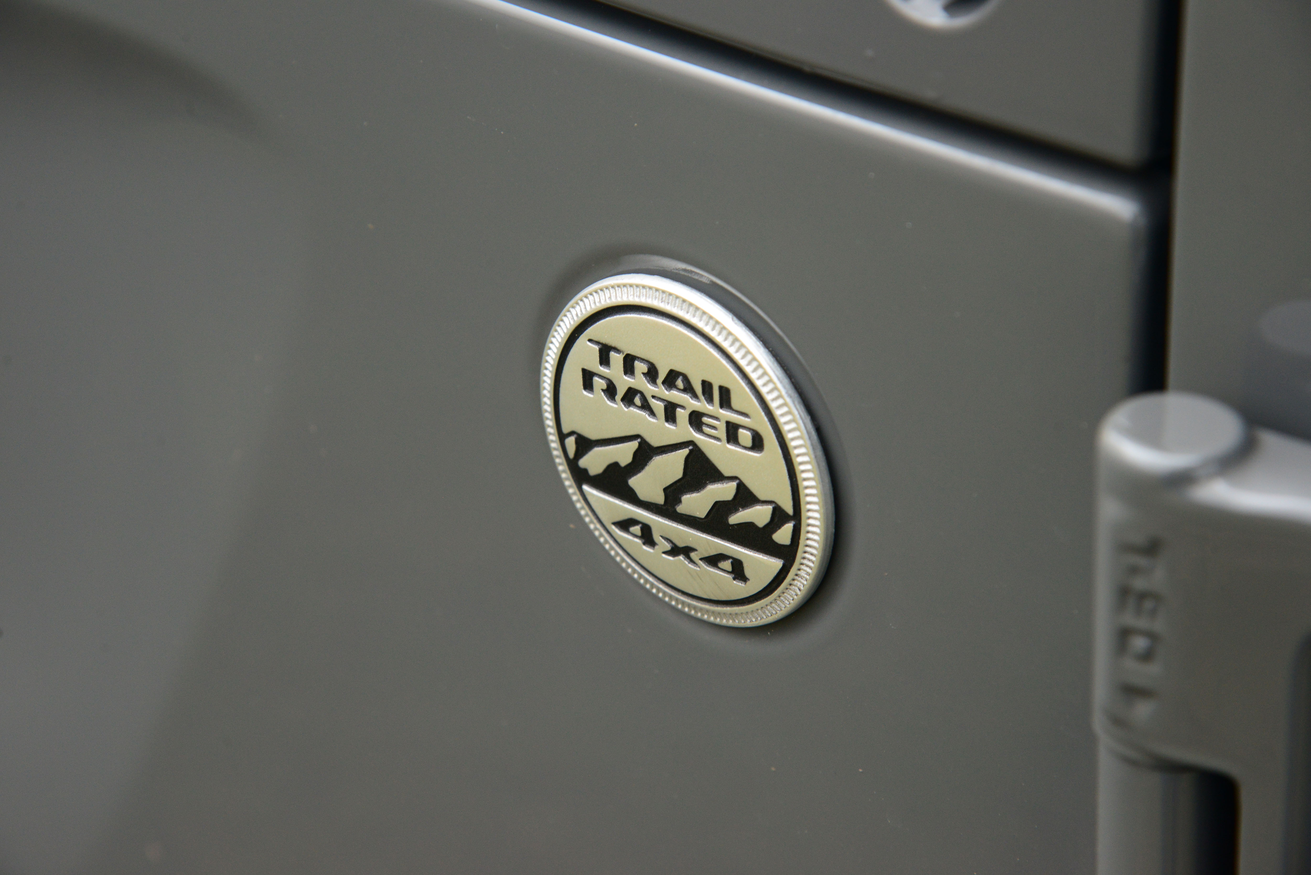 Jeep Wrangler Trail Rated badge