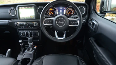 Jeep Wrangler interior
