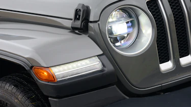 Jeep Wrangler front detail