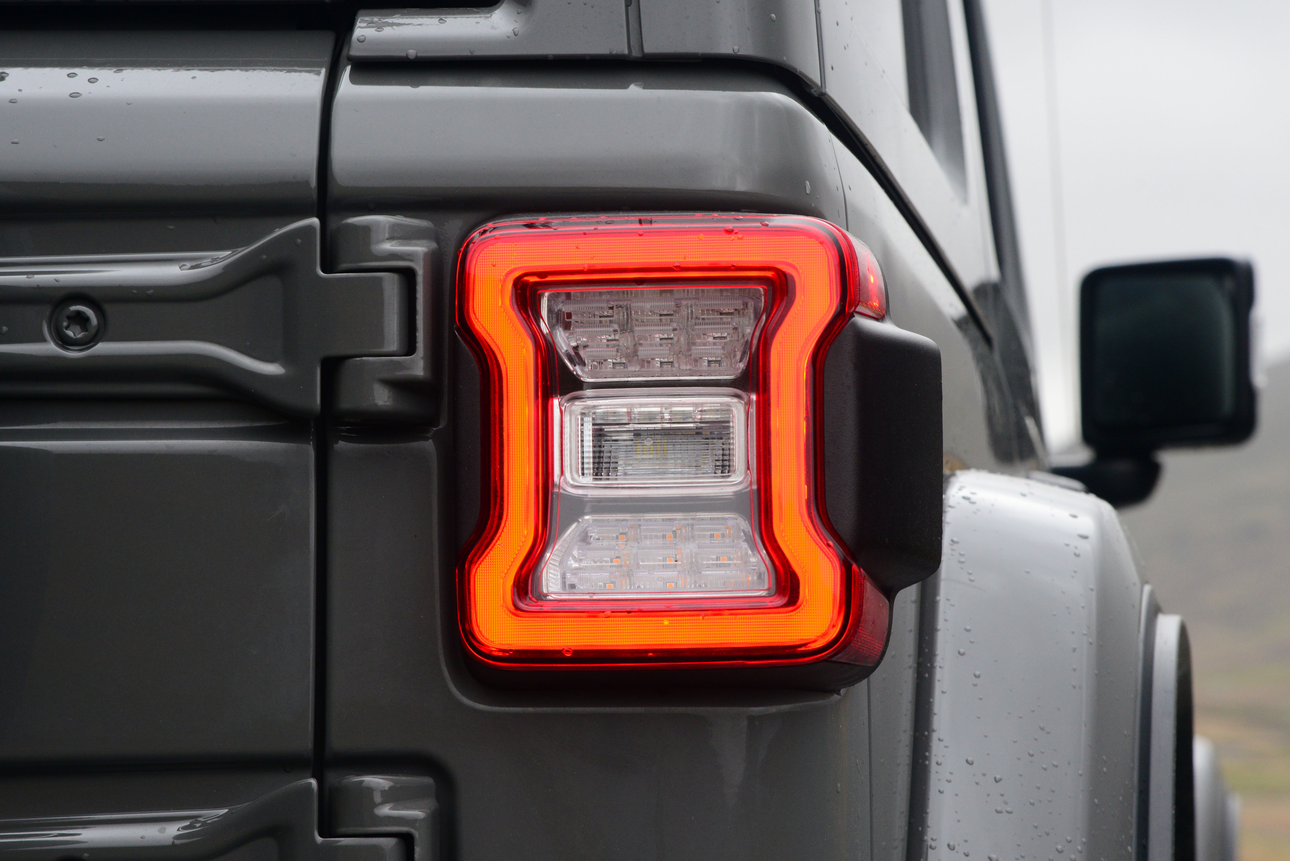 Jeep Wrangler rear detail